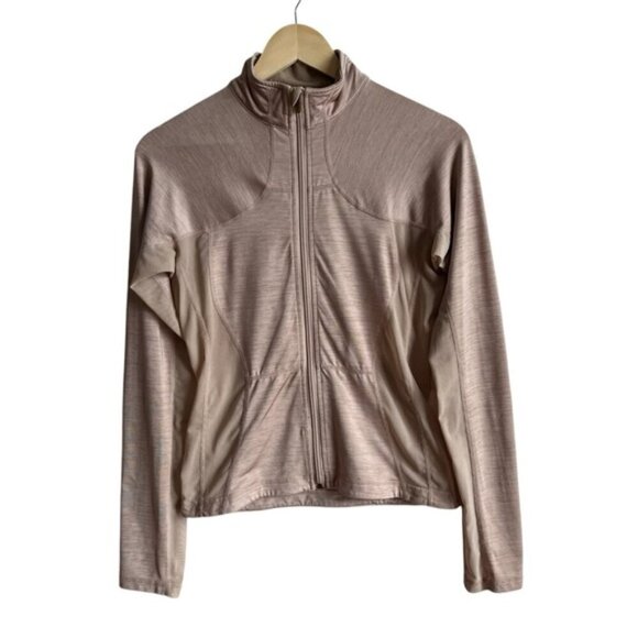 Lululemon Catch Me Air Jacket Size 6 Champagne Cream - Picture 2 of 12